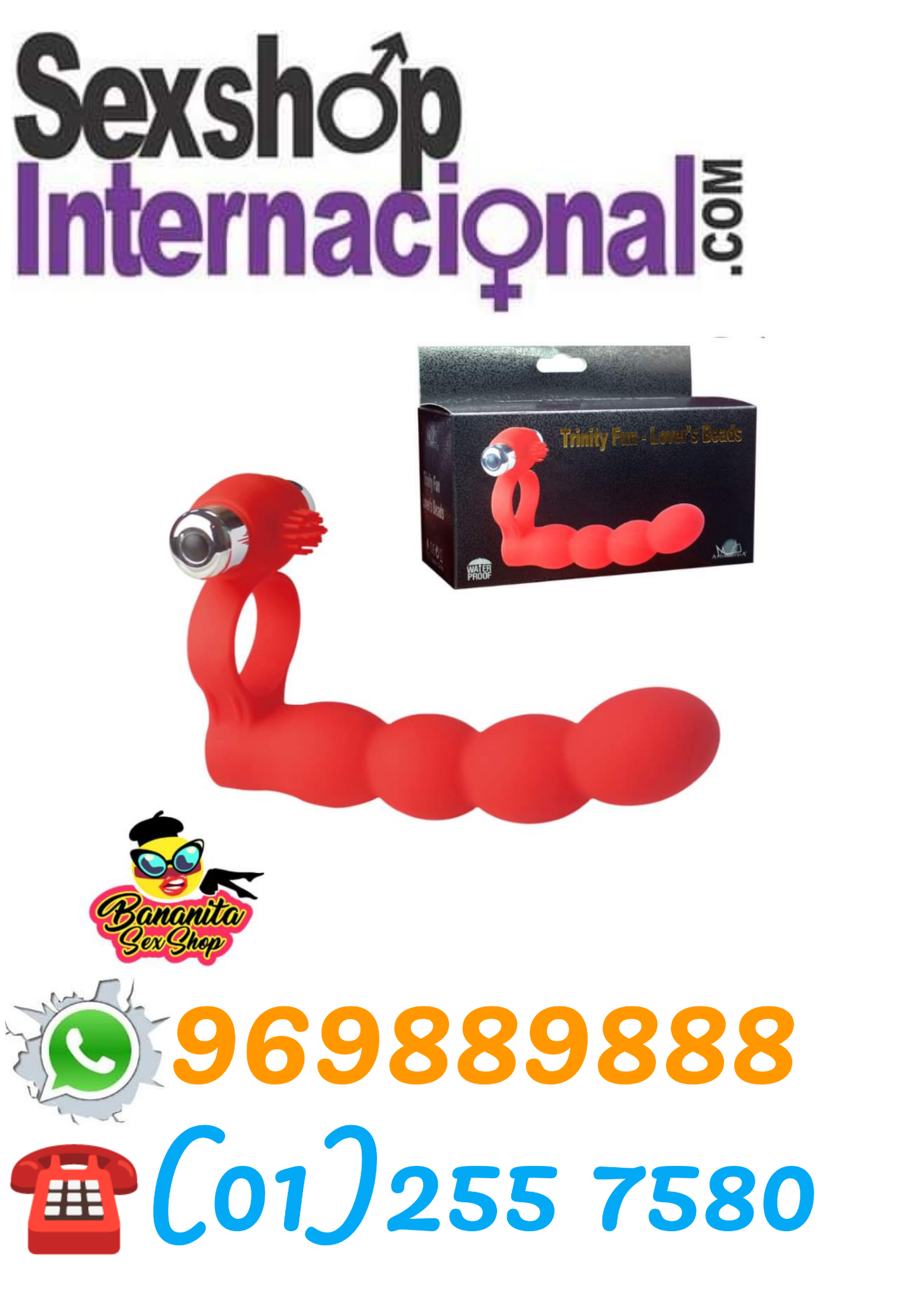 ANILLO DILDO ANAL-CLITORAL-SEXSHOP MIRAFLORES 981196979 